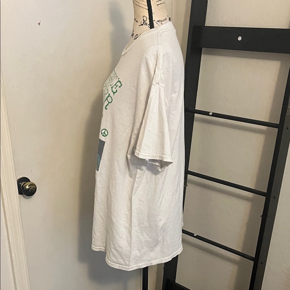 Creedence Clearwater Revival Born On The Bayou White Graphic T-Shirt Music - Picture 3 of 11